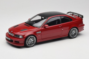 BMW M3 E46 GTR Street Rdeč Kyosho 1:18 08507R Kovina