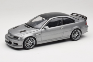BMW M3 E46 GTR Street Srebrno Siv Kyosho 1:18 08507S Kovina