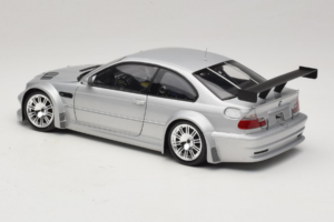 BMW M3 E46 GTR Street Srebrna Minichamps 1:18 100012100 Kovina – slika 7 od 8