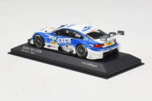 BMW M3 E92 #2 J. Hand BMW Team RMR DTM 2012 Minichamps 1:43 410122202 Kovina – slika 3 od 5