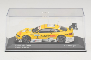 BMW M3 E92 #8 D. Werner BMW Team Schnitzer DTM 2012 Minichamps 1:43 410122208 Kovina – slika 4 od 5