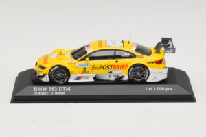 BMW M3 E92 #8 D. Werner BMW Team Schnitzer DTM 2012 Minichamps 1:43 410122208 Kovina
