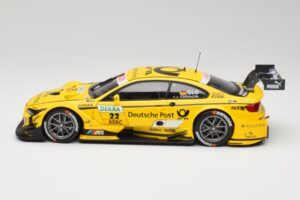 BMW M3 E92 #22 T. Glock BMW Team MTEK DTM 2013 Minichamps 1:18 100132222 Kovina – slika 4 od 8