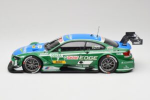 BMW M3 E92 #7 A. Farfus BMW Team RBM DTM 2013 Minichamps 1:18 100132207 Kovina – slika 4 od 8