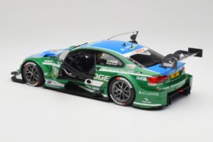 BMW M3 E92 #7 A. Farfus BMW Team RBM DTM 2013 Minichamps 1:18 100132207 Kovina – slika 5 od 8