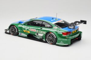 BMW M3 E92 #7 A. Farfus BMW Team RBM DTM 2013 Minichamps 1:18 100132207 Kovina – slika 7 od 8
