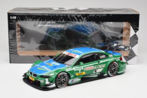 BMW M3 E92 #7 A. Farfus BMW Team RBM DTM 2013 Minichamps 1:18 100132207 Kovina – slika 8 od 8