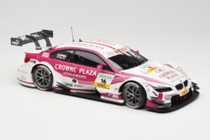 BMW M3 E92 DTM #16 BMW Team RMG A. Priaulx 2013 Minichamps 1:18 100132216 Kovina – slika 6 od 8