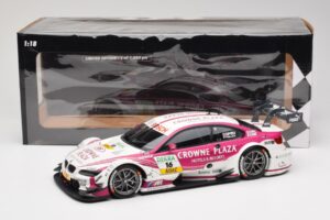 BMW M3 E92 DTM #16 BMW Team RMG A. Priaulx 2013 Minichamps 1:18 100132216 Kovina – slika 8 od 8