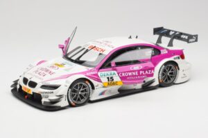 BMW M3 E92 #15 A. Priaulx BMW Team RBM DTM 2012 Minichamps 1:18 100122215 Kovina – slika 2 od 8