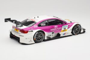 BMW M3 E92 #15 A. Priaulx BMW Team RBM DTM 2012 Minichamps 1:18 100122215 Kovina – slika 3 od 8