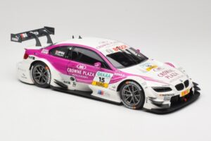 BMW M3 E92 #15 A. Priaulx BMW Team RBM DTM 2012 Minichamps 1:18 100122215 Kovina – slika 6 od 8