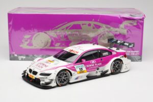 BMW M3 E92 #15 A. Priaulx BMW Team RBM DTM 2012 Minichamps 1:18 100122215 Kovina – slika 8 od 8