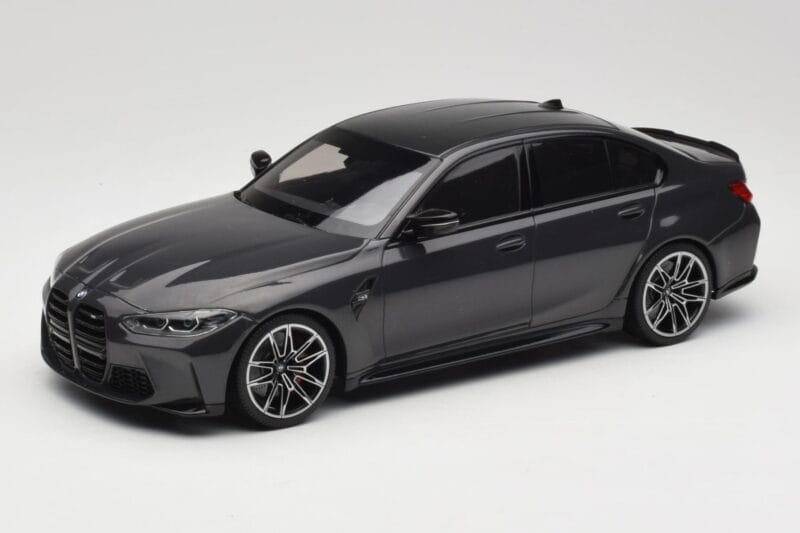 BMW M3 G80 Črn Metalik Minichamps 1:18 155020202 Kovina