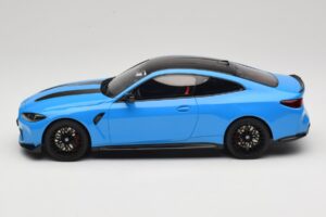 BMW M4 CS G82 Riviera Blue GT Spirit 1:18 GT511 Smola – slika 3 od 6