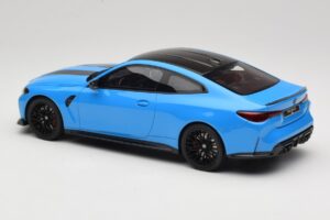 BMW M4 CS G82 Riviera Blue GT Spirit 1:18 GT511 Smola – slika 5 od 6