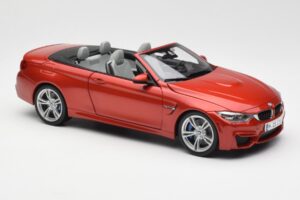 BMW M4 F83 Kabriolet Sakhir Oranžen Paragon 1:18 PA-97111 Kovina – slika 6 od 8