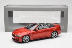 BMW M4 F83 Kabriolet Sakhir Oranžen Paragon 1:18 PA-97111 Kovina – slika 8 od 8