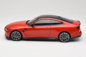 BMW M4 F82 Imola Red Metallic Minichamps 1:18 155020121 Kovina – slika 3 od 6