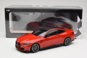 BMW M4 F82 Imola Red Metallic Minichamps 1:18 155020121 Kovina – slika 6 od 6
