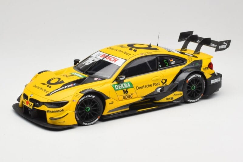 BMW M4 F82 #16 BMW Team RMG T. Glock DTM 2018 Minichamps 1:18 155182816 Kovina