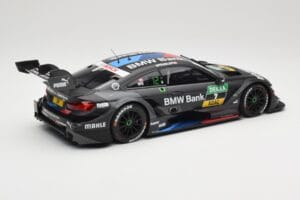 BMW M4 F82 #7 BMW Team RBM B. Spengler DTM 2018 Minichamps 1:18 155182807 Kovina – slika 2 od 6