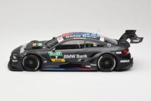 BMW M4 F82 #7 BMW Team RBM B. Spengler DTM 2018 Minichamps 1:18 155182807 Kovina – slika 3 od 6