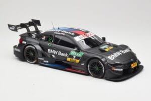 BMW M4 F82 #7 BMW Team RBM B. Spengler DTM 2018 Minichamps 1:18 155182807 Kovina – slika 4 od 6