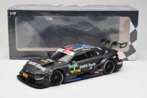 BMW M4 F82 #7 BMW Team RBM B. Spengler DTM 2018 Minichamps 1:18 155182807 Kovina – slika 6 od 6