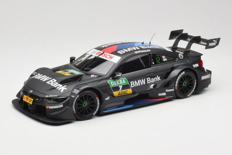 BMW M4 F82 #7 BMW Team RBM B. Spengler DTM 2018 Minichamps 1:18 155182807 Kovina