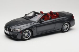 BMW M4 F83 Kabriolet Mineral Grey Paragon 1:18 80432339610 Kovina