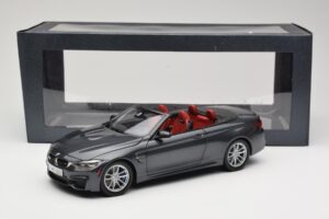 BMW M4 F83 Kabriolet Mineral Grey Paragon 1:18 80432339610 Kovina – slika 8 od 8