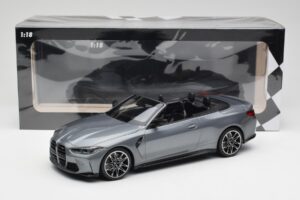 BMW M4 G82 Kabriolet Grey Metallic Minichamps 1:18 155021034 Kovina – slika 6 od 6