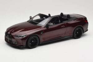 BMW M4 G83 Kabriolet Rdeč Metalik Minichamps 1:18 155021032 Kovina