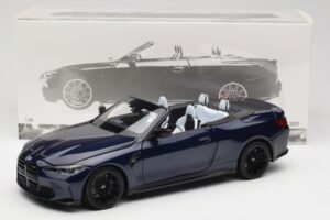 BMW M4 G82 Kabriolet Modra Metallic Minichamps 1:18 110021031 Kovina – slika 8 od 8