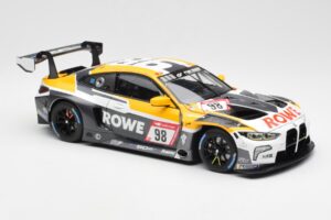 BMW M4 G82 GT3 Rowe Racing #98 ADAC 24 Hours Nürburgring 2022 Minichamps 1:18 113222098 Kovina – slika 6 od 8