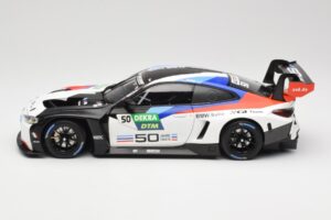 BMW M4 GT3 Ceccato Racing #50 T. Glock DTM Imola 2022 Minichamps 1:18 113222050 Kovina – slika 4 od 8