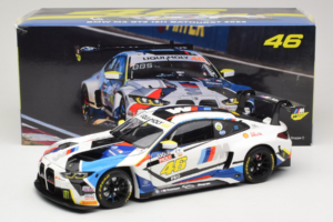 BMW M4 GT3 #46 V. Rossi / A. Farfus / M. Martin Team WRT 12 Hours of Bathurst 2023 Minichamps 1:18 113232146 Kovina – slika 8 od 8