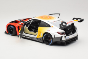 BMW M4 GT3 #72 D. Harper / M. Hesse / C. Weerts BMW M Team RMG 24 Hours of Nurburgring 2024 Minichamps 1:18 113242072 Kovina – slika 5 od 8