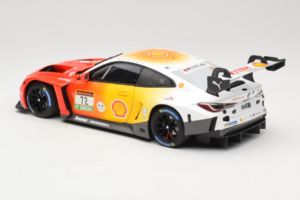 BMW M4 GT3 #72 D. Harper / M. Hesse / C. Weerts BMW M Team RMG 24 Hours of Nurburgring 2024 Minichamps 1:18 113242072 Kovina – slika 7 od 8