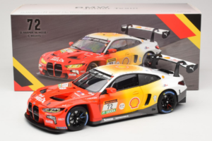 BMW M4 GT3 #72 D. Harper / M. Hesse / C. Weerts BMW M Team RMG 24 Hours of Nurburgring 2024 Minichamps 1:18 113242072 Kovina – slika 8 od 8
