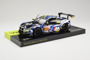 BMW M4 GT3 Team WRT #46 V. Rossi / A. Al-Harthy / M. Martin DNF 24 Hours of Le Mans 2024 Minichamps 1:18 113242446 Kovina – slika 3 od 8