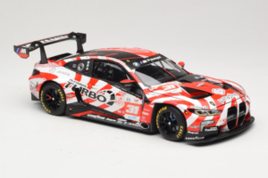 BMW M4 GT3 LMGT3 #31 D. Leung / S. Gelael / A. Farfus Team WRT 2nd Place 24 Hours of Le Mans 2024 Minichamps 1:18 113242431 K – slika 6 od 8
