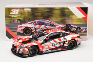 BMW M4 GT3 LMGT3 #31 D. Leung / S. Gelael / A. Farfus Team WRT 2nd Place 24 Hours of Le Mans 2024 Minichamps 1:18 113242431 K – slika 8 od 8