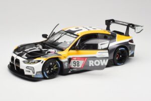 BMW M4 GT3 #98 M. Wittmann / S. van der Linde Rowe Racing ADAC 24h Nurburgring 2023 Minichamps 1:18 113232098 Kovina – slika 2 od 8
