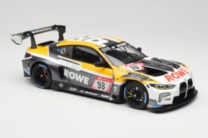 BMW M4 GT3 #98 M. Wittmann / S. van der Linde Rowe Racing ADAC 24h Nurburgring 2023 Minichamps 1:18 113232098 Kovina – slika 6 od 8