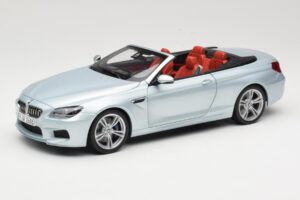 BMW M6 F12 Kabriolet Silverstone Silver Paragon 1:18 8043225656 Kovina