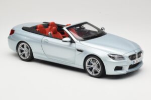 BMW M6 F12 Kabriolet Silverstone Silver Paragon 1:18 8043225656 Kovina – slika 6 od 8