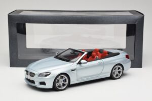 BMW M6 F12 Kabriolet Silverstone Silver Paragon 1:18 8043225656 Kovina – slika 8 od 8