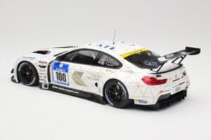 BMW M6 GT3 F13 #100 Schubert Motorsport J. Edwards / J. Klingmann 24h Nurburgring 2016 Minichamps 1:18 155162611 Kovina – slika 5 od 6